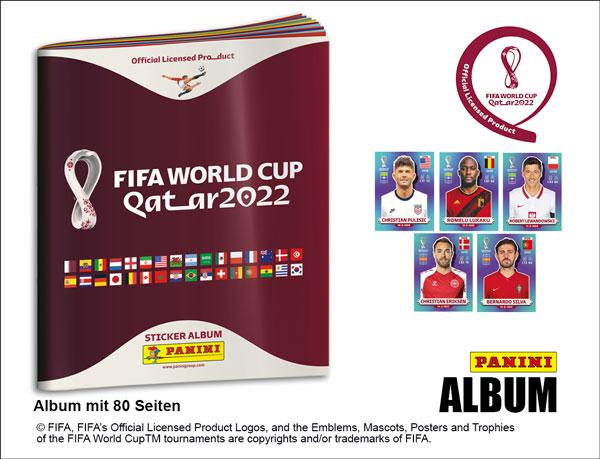 Produktbild Panini FIFA WM 2022 Sticker Album Album(Achtung 7% MwSt)