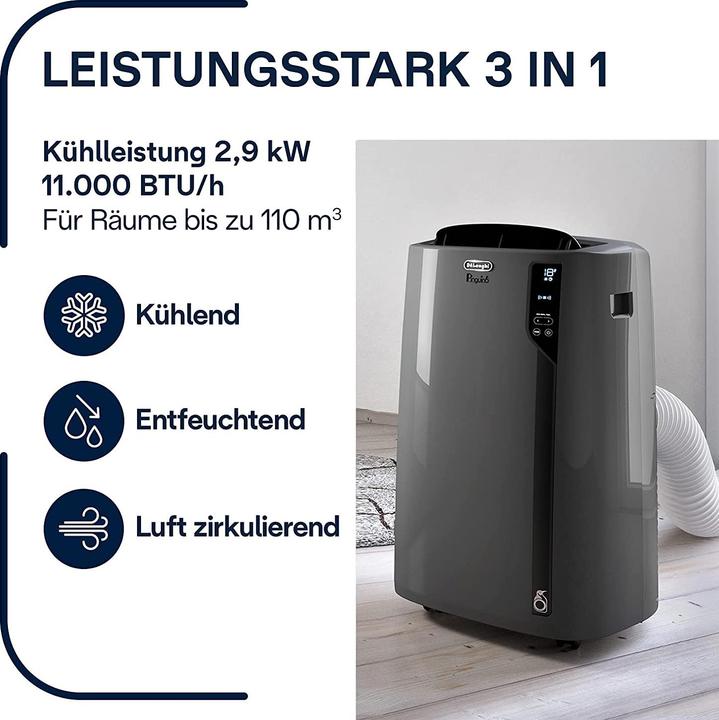 Actual product image De'Longhi Pinguino PAC EL112 CST (110 m², 11000 BTU/h)