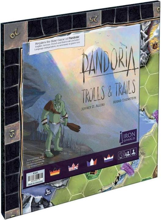 Image du produit Iron Games Pandoria : Trolls & Trails (Français, Anglais, Allemand)