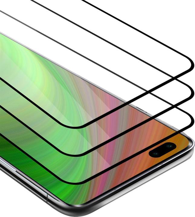 Actual product image Cadorabo Full screen display protection glass (3 Piece, LG V30S+)