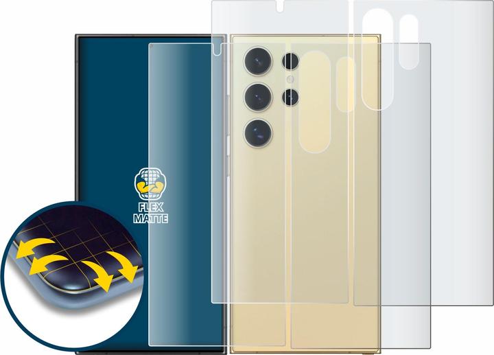 Actual product image BROTECT Full Cover Matte Screen Protector (2 Piece, Samsung Galaxy S24+)