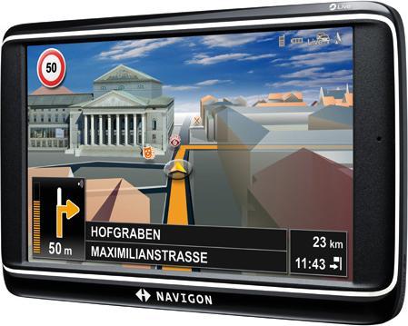 Actual product image Navigon 70 Premium Live, Bluetooth, European maps