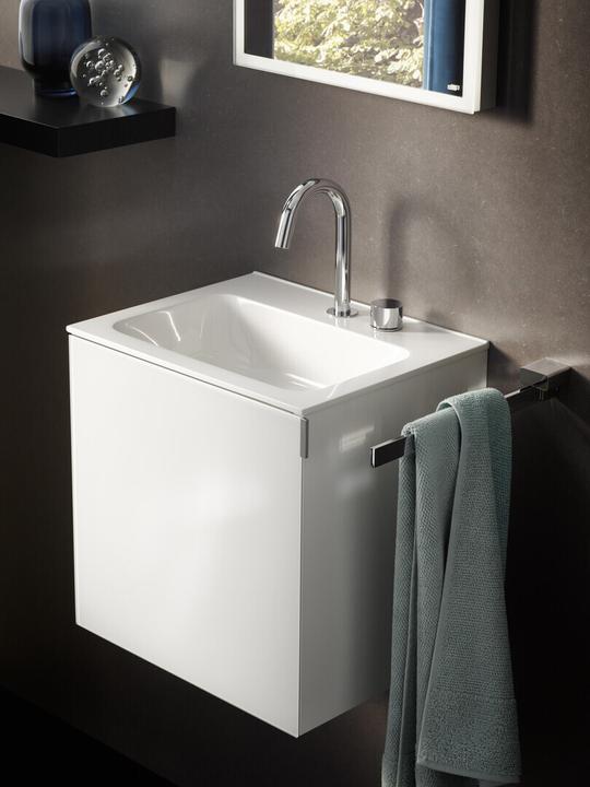 Produktbild Emco Evo 400 Waschtisch, 400x320mm, ohne Überlauf, für Unterschrank Evo 400, 95771144 (320 mm, 400 mm)