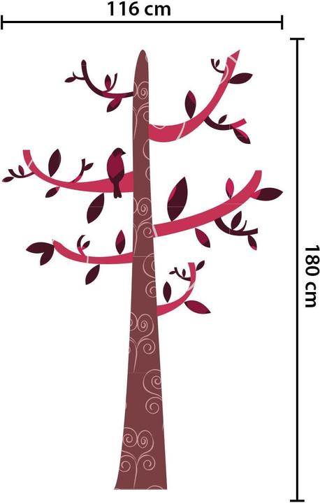 Walplus Ganci per alberi (50 x 60 cm)