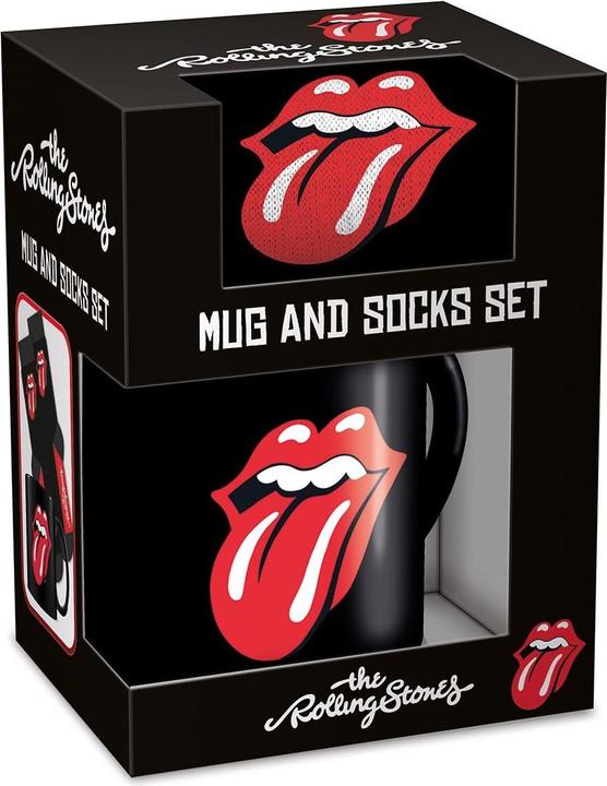Image du produit Pyramid The Rolling Stones - Coffret cadeau avec tasse 315ml et paire de chaussette UE 41-45 Lips