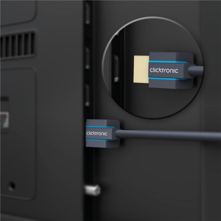 Image du produit Goobay Clicktronic Adaptateur HDMI flexible 0.1m (0.10 m, HDMI)