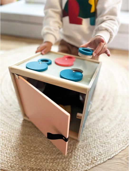 Produktbild small foot Sinnesbox aus Holz mit Linsen Sense