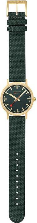 Actual product image Mondaine Classic - Inspired by nature - IP Gold (Analogue wristwatch, 36 mm)