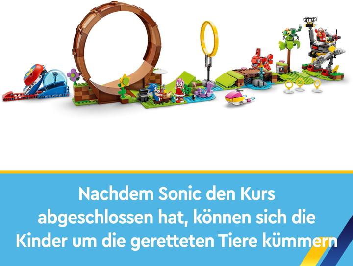 Produktbild LEGO Sonics Looping-Challenge in der Green Hill Zone (76994, LEGO Sonic)