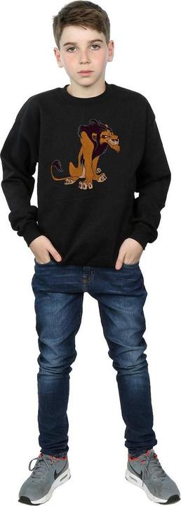 Actual product image Disney Boys The Lion King Classic Scar Sweatshirt (140, 146)