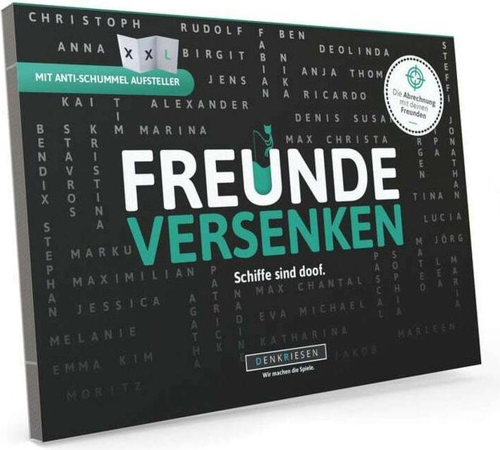 Actual product image Denkriesen Friends sink - ships are stupid (German)