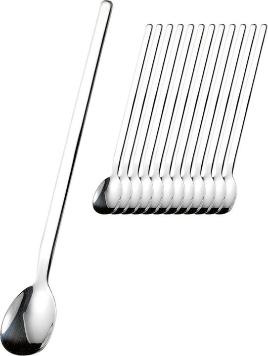 Immagine prodotto Esmeyer 12 Cucchiaio a manico lungo Bettina argento (12 Pezzo/i, Misurini)