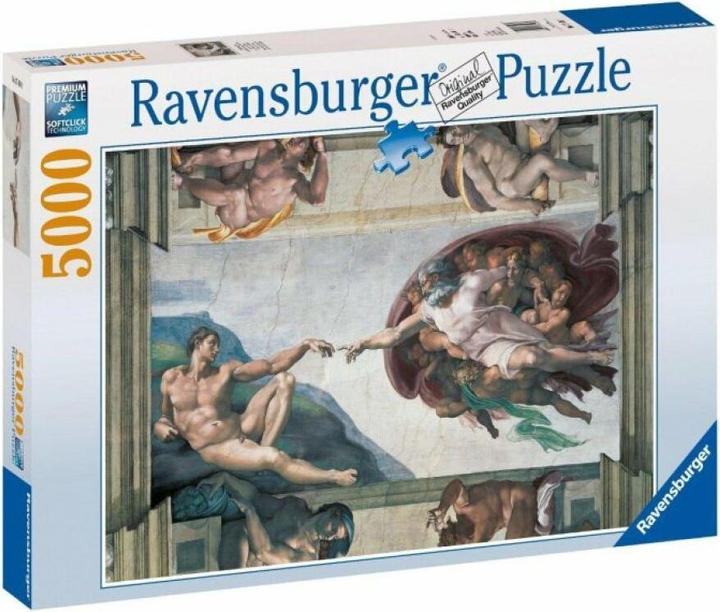 Produktbild Ravensburger Michelangelo Erschaffung Adams (5000 Teile)