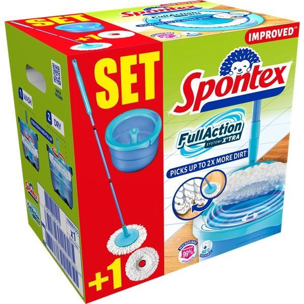 Image du produit Spontex Floor Cleaning Set Full Action System (1 pcs)