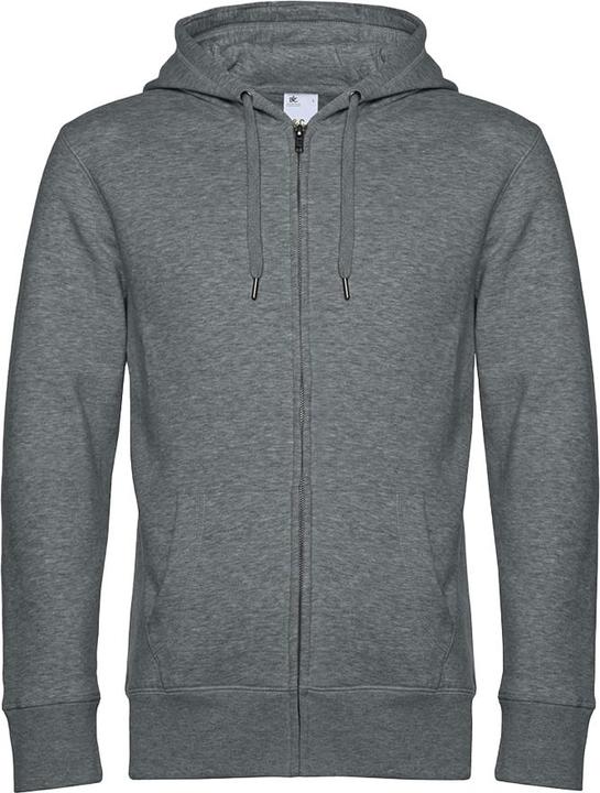 B&C Kapuzenpullover Durchgehender Reissverschluss