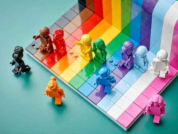 Produktbild LEGO Jeder ist besonders (40516, LEGO Architecture, LEGO Seltene Sets)