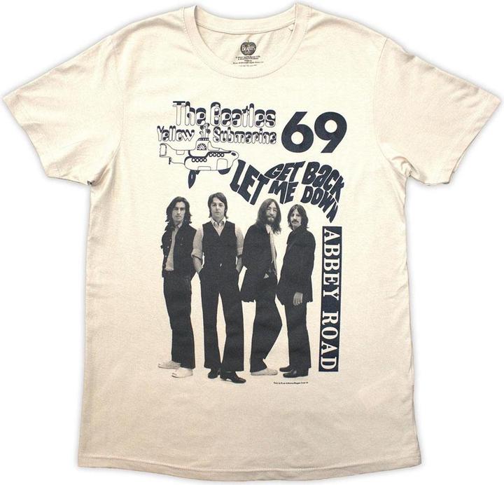 Actual product image The Beatles Unisex Adult 1969 T-Shirt (S)