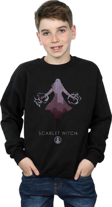 Immagine prodotto Scarlet Witch Silhouette Felpa Ragazzi (152, 158)
