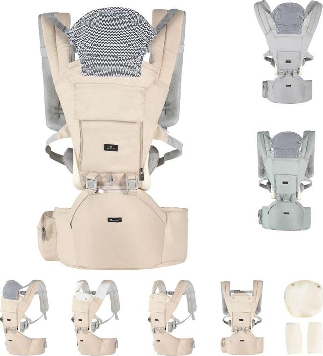 Actual product image Cangaroo Stretcher Ivy front and back carrier