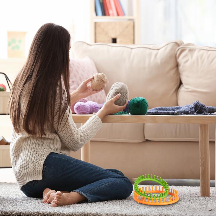 Produktbild Relaxdays Strickring-Set