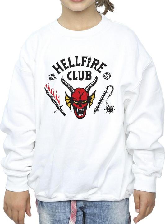 Produktbild Netflix Stranger Things Hellfire Club Sweatshirt Mädchen (152, 158)