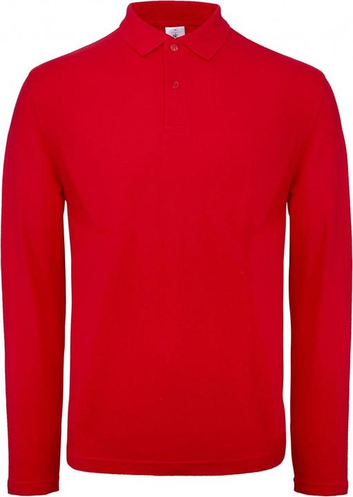 B&C ID.001 Langarm Polo (2 StückPackung)