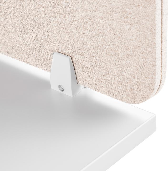 Produktbild Beliani Schreibtischtrennwand beige 160 x 40 cm WALLY