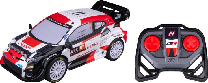 Image du produit Nikko RC 10394 Night Mode Toyota Gazoo WRC, voiture de rallye télécommandée selon des détails réalistes m