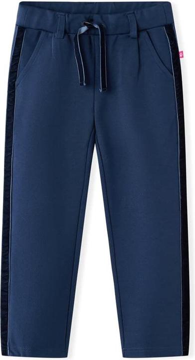 VidaXL Kinderhose mit Schwarzen Zierleisten Marineblau
