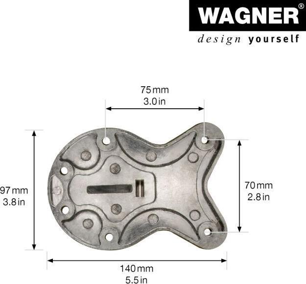 Immagine prodotto Wagner System Piede pieghevole
