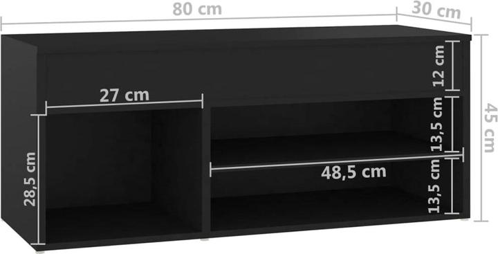 Immagine prodotto VidaXL Dennis (80 x 30 x 45 cm)
