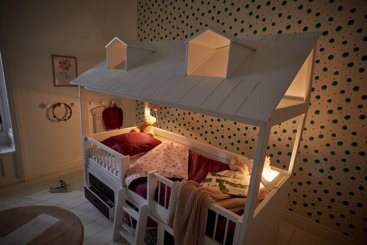 Produktbild Lifetime Kidsrooms Beachhouse Cabin Bed mit DeLuxe Lattenrost (90 x 200 cm)