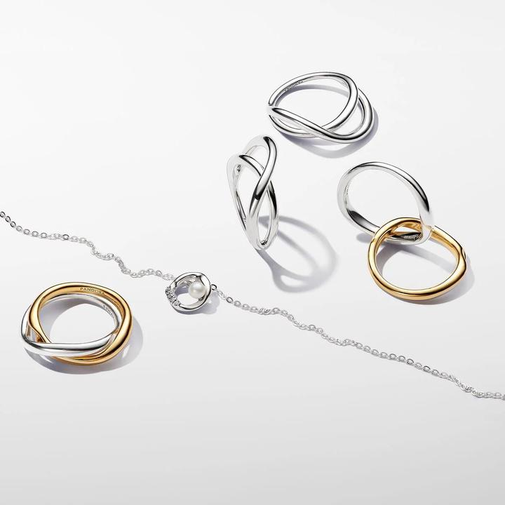 Produktbild Pandora Organisch Geformter Unendlichkeitsring (54, 925 Silber)