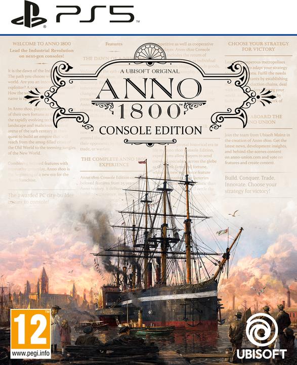 Produktbild Ubisoft Anno 1800 (PS5, DE)