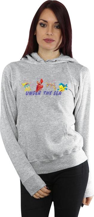 Actual product image Disney Womens/Ladies The Little Mermaid Under The Sea Hoodie (L)