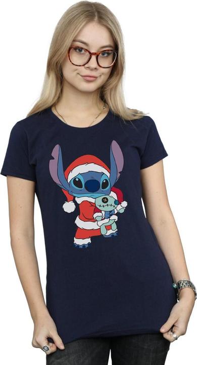 Image du produit Disney - T-shirt LILO AND STITCH STITCH CHRISTMAS - Femme (S)