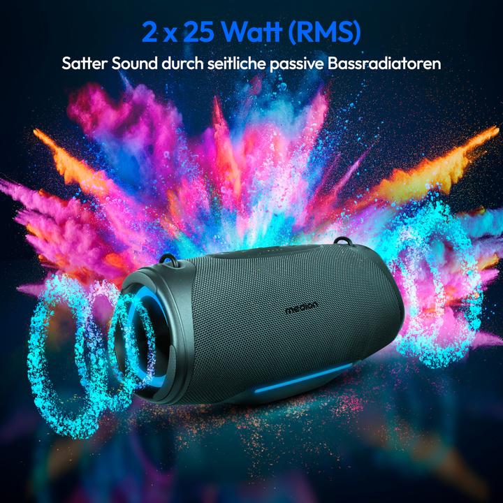 Immagine prodotto Medion LIFE® P61762 Altoparlante Bluetooth® portatile (47 h)