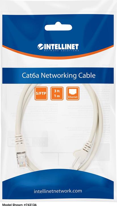 Immagine prodotto Intellinet 100% rame, LSOH (S/FTP, CAT6a, 1 m)