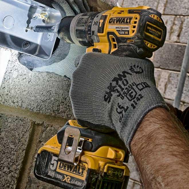 Actual product image DeWalt Impact drill screwdriver Set (Rechargeable battery operated)