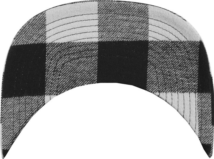 Actual product image Flexfit Checked Flanell Peak Snapback (One size)