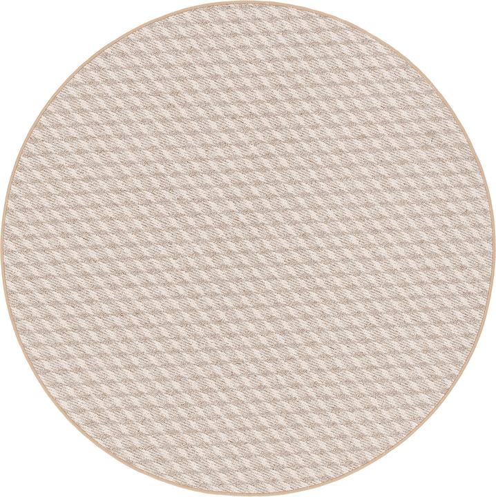 Produktbild Snapstyle Schlingen Teppich Modern Diamond Rund (100 x 100 cm)