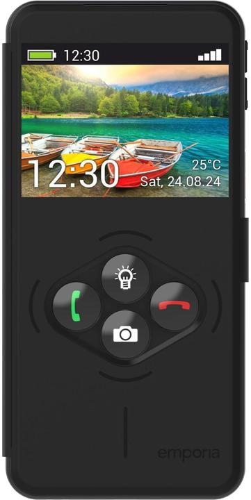 Produktbild Emporia Smart 6 Lite (128 GB, Schwarz, 5.58", Single SIM, 50 Mpx, 4G)