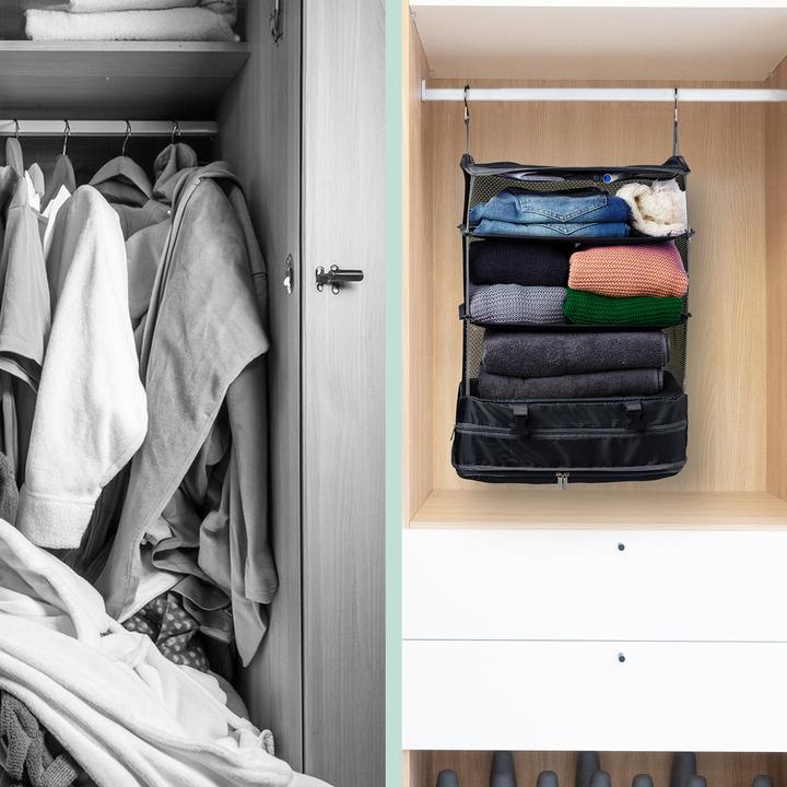 Actual product image Relaxdays Luggage organizer