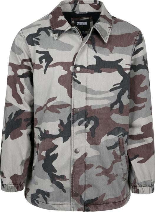 Urban Classics Camo Cotton Coach Jacket (L)