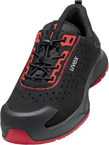 Actual product image Uvex Sports uvex 1 x-craft low shoes S1 PL 68023 black width 12 size 45 (S1P, 45)