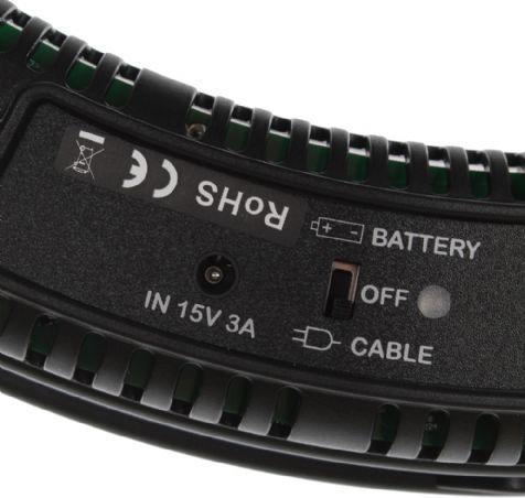Produktbild Falcon Eyes Bi-Color LED Ringlampe Dimmbar DVR-512DVC auf 230V (Ringleuchte)
