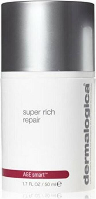Actual product image Dermalogica Super Rich Repair 1.7oz Soothing Eye Makeup Remover 1oz and Age Reversal Eye Complex 0.17oz (Cleansing lotion, 50 ml)