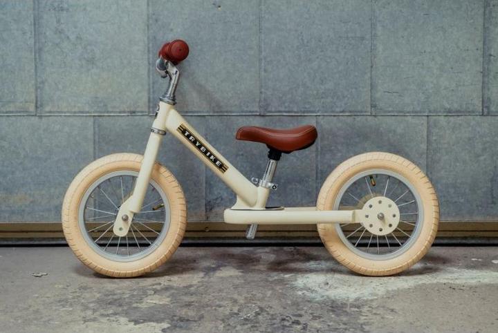 Image du produit Trybike 2 roues en acier, crème (30TBS-2-CRE-VIN) (12")