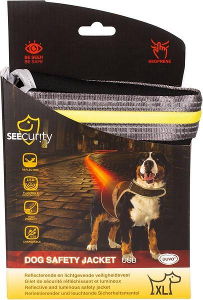 Produktbild Seecurity USB-Leuchtweste aus Neopren, M (M, Hundeweste)