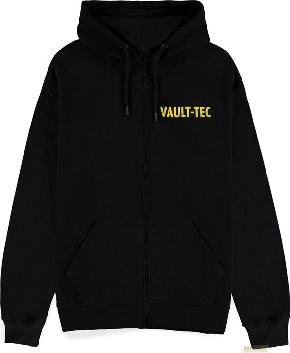 Actual product image Difuzed Fallout - Vault 33 - Vault Tec Men's Zipper Hoodie - L (L)